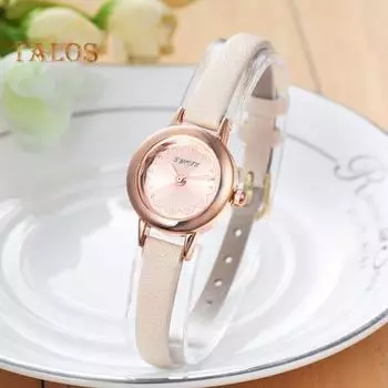 Студенческие кварцевые часы с круглым цветочным циферблатом, регулируемый ремешок из искусственной кожи, ярких цветов, без задержки, проверка времени, высокая точность, женские ежедневные наручные часы для свиданий