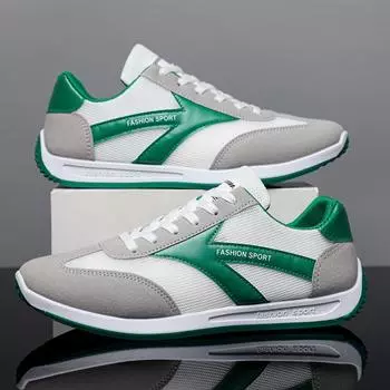 Студенческие легкие кроссовки 2025 года, новые летние корейские версии, модные мужские спортивные туфли, сетчатые повседневные кроссовки Forrest Gump 39 синий