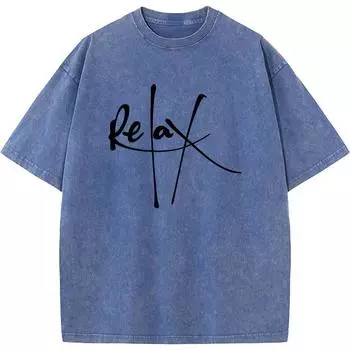 Студенческие Топы Футболки Граммы Высококачественная Выстиранная Старая Футболка Хип-Хоп Уличная Одежда Мужские Выстиранные Футболки S