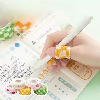 Студенческий пишущий палец, защита для пальцев, письменная повязка для домашнего задания, самоклеящаяся лента для защиты пальцев, защита для рук, защита от кокона, артефакт, защита от износа