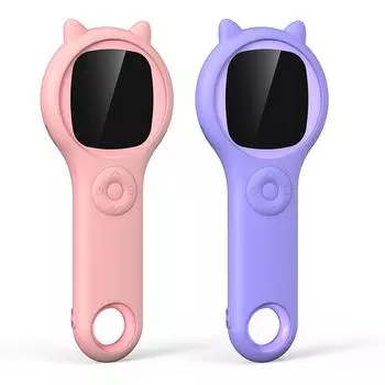 Студенческий ручной микроскоп с экраном 2 дюйма и увеличением 500x, портативный USB-микроскоп для научных игрушек Pink