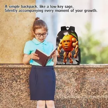 Студенческий рюкзак 3D цифровая печать рюкзак One Size