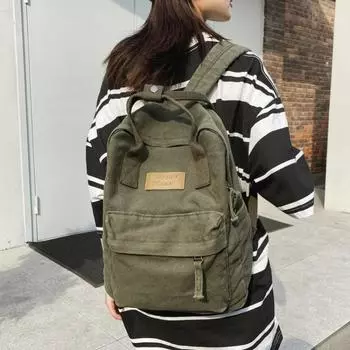 Студенческий рюкзак, японский тренд рюкзака высокой вместимости для младших классов средней школы, новый минималистичный рюкзак для работы на открытом воздухе 2023 года
