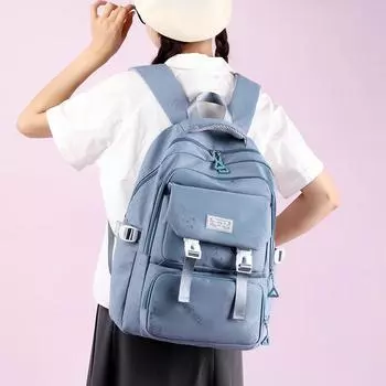 Студенческий рюкзак, женский школьный рюкзак большой вместимости для школьников средней школы