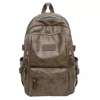 Студенческий школьный рюкзак для мужчин и женщин с принтом тай-дай чёрный