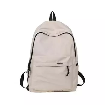 Студенческий школьный рюкзак Мужской рюкзак Женский рюкзак большой вместимости для путешествий белый