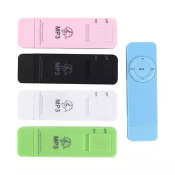 Студент Английский язык Прослушивание Прямой Вставной Тип MP3 Плеер Музыкальный Плеер U Диск MP3 Спорт Walkman чёрный