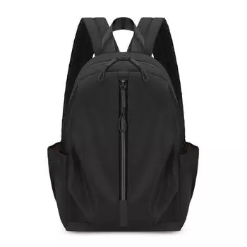 Student Casual Fashion Backpack Breathable Material Zipper Closure For Commuting