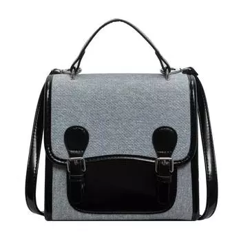 Student Class Backpack Women s Fashion Oblique Span Women s Bag