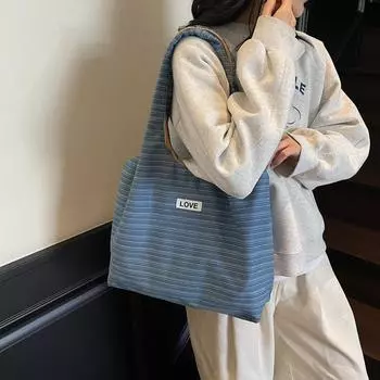 Сумка через плечо для студентов и пригородных поездов, женская сумка-тоут с принтом, сумка подмышкой разноцветный