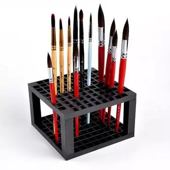 Student Colored Pen Pencils Holder Art Brushes Organizer Pigment Pen Paint Brushes Storage Rack