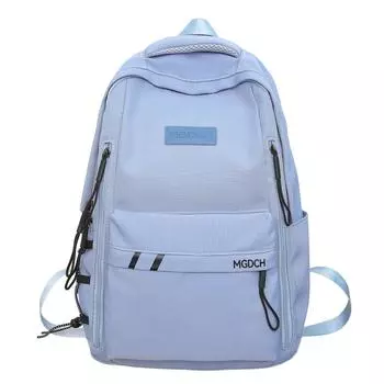 Student Schoolbag Female College Computer Backpack Men Large Capacity Backpack красный