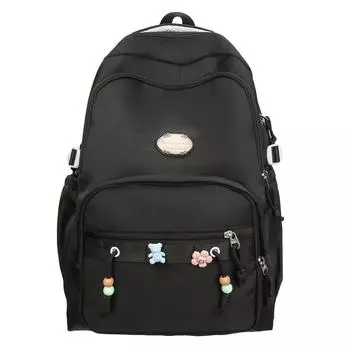Student Schoolbag Girls Backpack High School Student Computer Travel Backpack зелёный