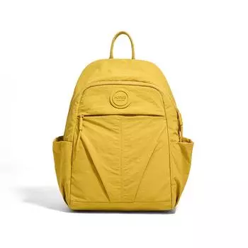 Student Schoolbag Lightweight Large Capacity Women s Multi-Function Backpack жёлтый