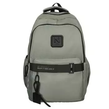 Студенческий школьный рюкзак для мужчин, большой емкости, кампус чёрный