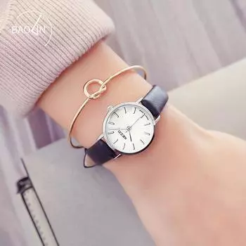 Student Style Simple Watch, Fashionable and Versatile Small Dial Women s Watch, Quartz Watch, Waterproof