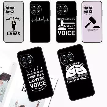 Студент-юрист, юрист, судья, чехол для OnePlus 12 11 9 10 Pro 9RT 10T 10R 12R OnePlus Nord N10 N20 CE 2 3 Lite 2T OnePlus Nord 3