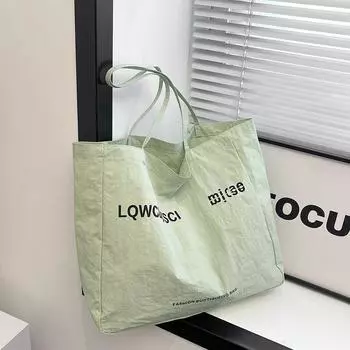 Students Commuting In Class Beautiful Summer Literary and Casual Large Capacity Tote Bag Women Trendy One-shoulder Women Bag