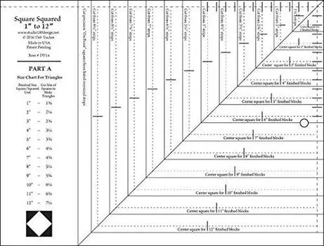 Studio 180 Design Large Square Squared-Квилтинговый инструмент