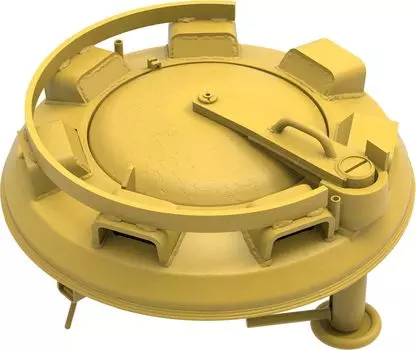 Studio German Tiger 1 cupola set plastic model parts TR16038 T-rex 1/16 mid-model