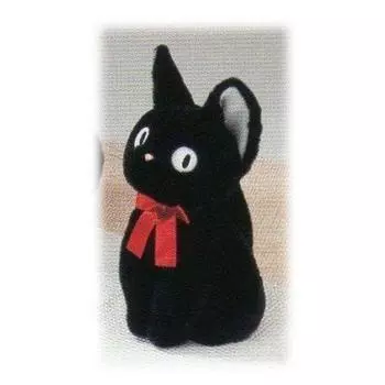 Studio Ghibli Delivery Service Дзидзи Сидящий L Мягкая игрушка Высота 38 см Кики