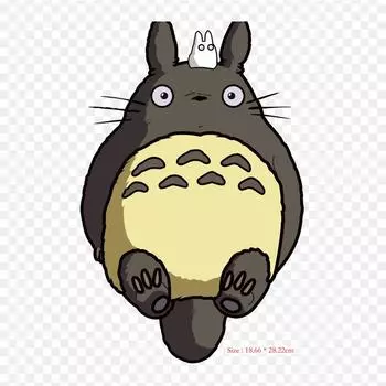 Studio Ghibli Ghibli Museum Catbus железные нашивки для одежды, наклейки с аппликациями на одежду, термочувствительная нашивка на заказ