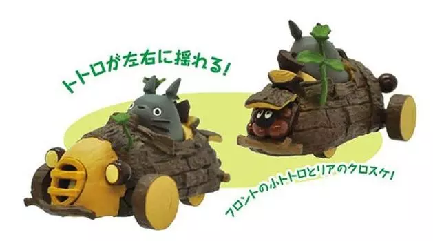 Studio Ghibli Works PBC-03B Pullback Collection Мой сосед Тоторо Самодельный багги Тоторо
