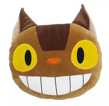 Studio Ojiburi Мой сосед Тоторо пушистая подушка Некобус высота 34см