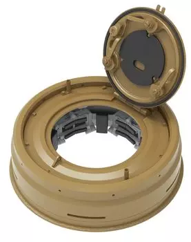 Studio WW2 немецкий тяжелый танк Tiger I ранний тип купол набор пластиковые детали модели TR16050 T-Rex 1/16 (Общее назначение) (танк)