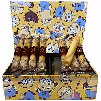 Studios Japan USJ Mini On Caramel Roll Печенье Сувенирные Сладости Univa Goods Present [Universal Limited]