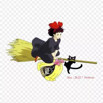 Студия Ghibli Clip Art Ghibli Museum Wizard Howl Iron On Patches для одежды, наклейки с аппликациями на одежду, термочувствительная нашивка на заказ