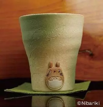 Студия Ghibli Мой сосед Тоторо Сигараки Бесплатная чашка Зеленый