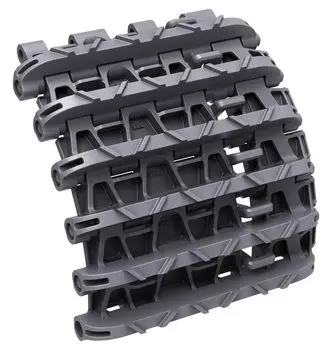 Студия WW2 немецкий танк Tiger I тяжелый подвижный гусеничный поздняя модель пластиковые детали для модели TR86021 T-Rex 1/16 (танк)