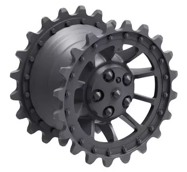 Студия WW2 немецкий тяжелый танк Tiger I ранний тип начальное колесо тип 1 пластиковые детали модели T-Rex 1/35 (Общее назначение) TR35165-1 (танк)