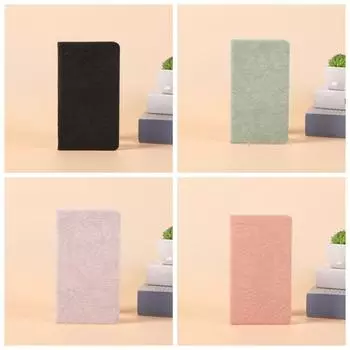 Study Stationery Hand Ledger Simple Office Notebook Cute Writing Notepad Students зелёный