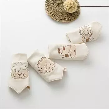 Stuff Bibs Feeding Apron Snap Button Burp Cloths Cotton Bibs Triangle Towel Saliva Towel Baby Bibs B