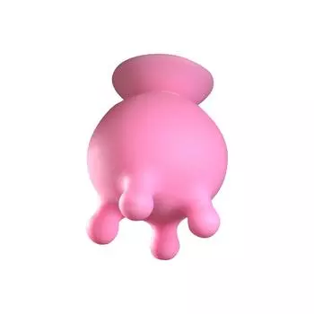 Stuff Udder – Мягкая силиконовая игрушка для снятия стресса в виде коровьего вымени – Игрушка для снятия стресса на присоске – Забавный и сдержанный подарок для снятия стресса One Size розовый