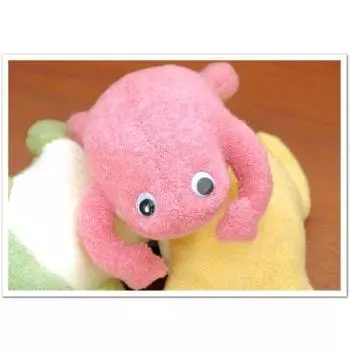 Stuffed Animal Craft Frog Handmade Craft Kit for Beginners 1003047 [Animal Club] Kit (Pink)