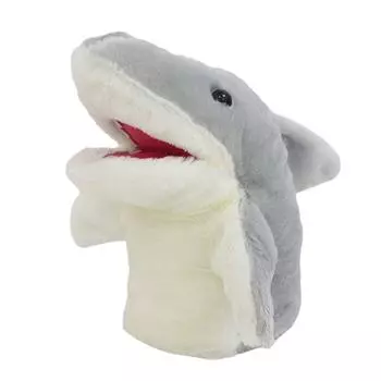 Stuffed Animals Plush Hand Puppet Plush Animal Shark Puppet Early Education Toys