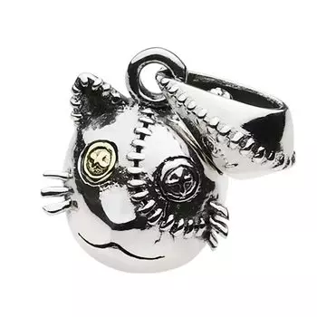 Stuffed Cat Pendant fp0551 [Figmart] [Silver Accessory]