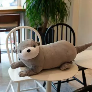 Stuffed Doll Lovely Lifelike Sloth Pillow Reallife Otter Stuffed Animal Plush Toy Otter Plush Toy 40cm