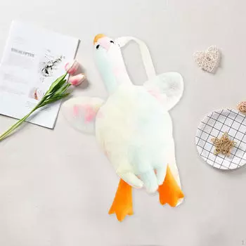 Stuffed Duck Shoulder Bag Gift Zipper Girl Plush for Street Spring Party