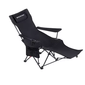 Стул для кемпинга Naturehike Blackdog Ray Chair Грузоподъемность 120 кг 4 уровня регулировки Настройка за одну секунду Складная подушка в комплекте Компактная легкая чашка