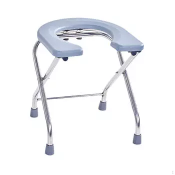 Стул для унитаза Мобильный складной сверхмощный утолщенный вспомогательный стул для купания
