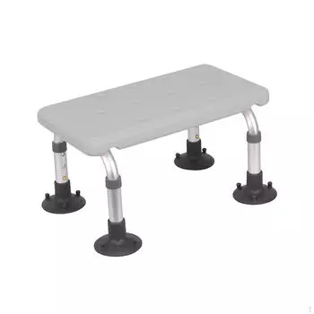 Стул для ванны, сиденья для душа, рама из сплава, многофункциональное нескользящее сиденье для ванны, горшок, табурет для кухни gray