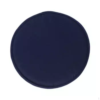 Стул или сиденье Подушка Мягкий Губчатый Наполнитель Противоскользящая Подушка для Садовой Столовой Deep Gray