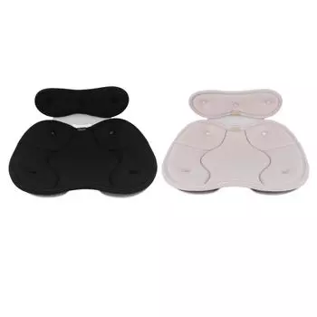 Стул с поддержкой поясницы для сидения, корректирующий осанку, эргономичный, дышащий, с поддержкой поясницы C Beige