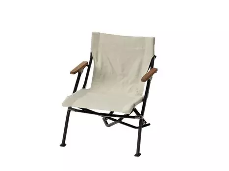 Стул Snow Peak Chair Low Chair 30 Short Ivory Folding Camping Outdoor LV-093IV слоновая кость