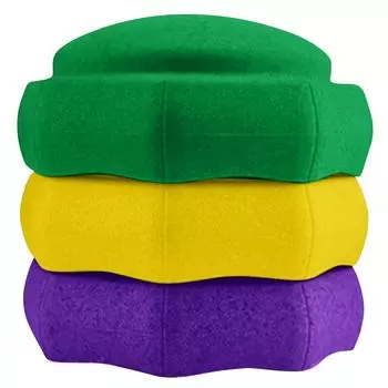 Ступенька для балансировки, нескользящий диаметр 27,5 см, способствует координации и стабильности для детей от 3 лет и старше, балансирующие речные камни One Size