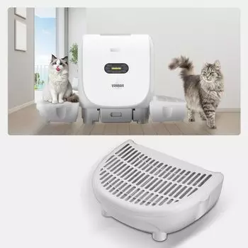 Ступеньки для кошачьих туалетов Предотвращают рассыпание наполнителя Легко использовать даже для кошек Снижают нагрузку на спину Создают удобный туалетный лоток